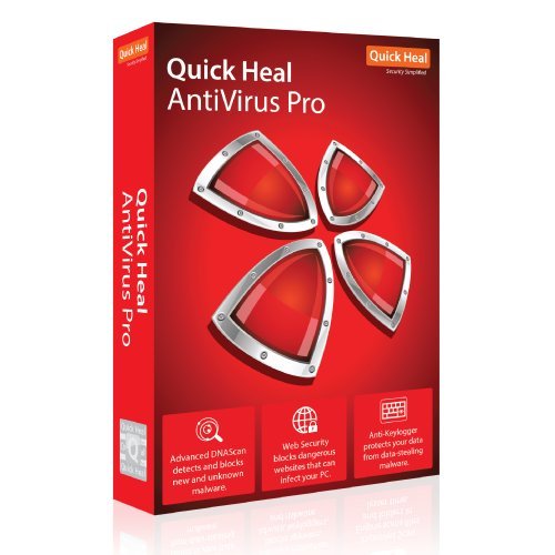 Quick Heal Pro Antivirus 5 User 1 Year
